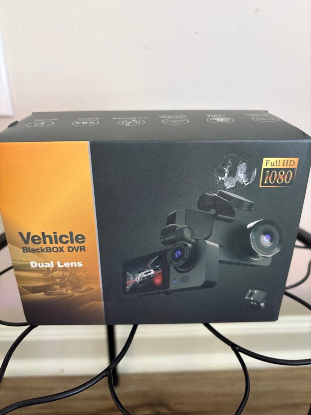 Vehicle BlackBOX DVR Dual Lens Dash Cam